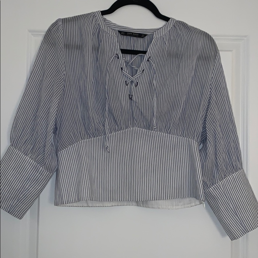 Zara basic collection blouse